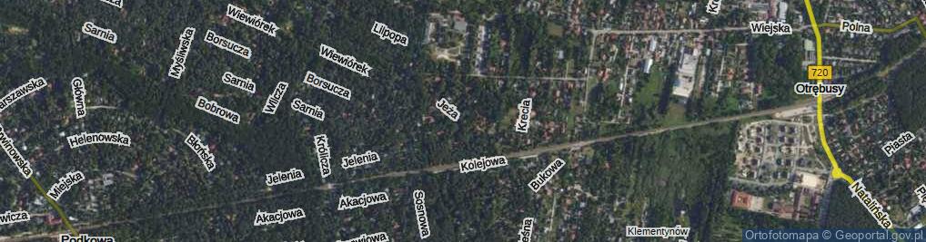 Zdjęcie satelitarne Jeża ul.